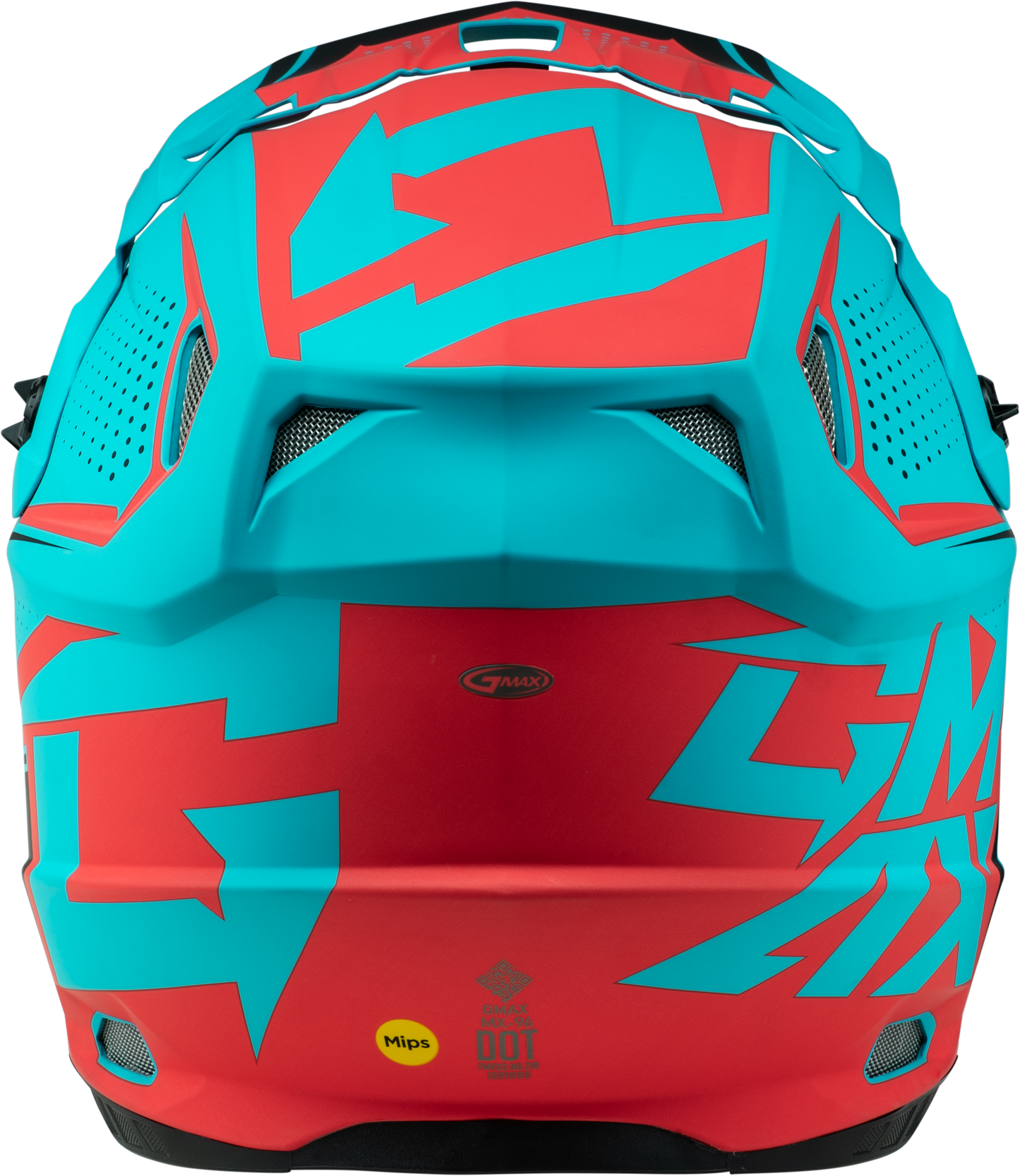 GMAX MX - 96 Matte Blue/Red Motorcycle Helmet with MIPS and Advanced Ventilation - Kelly Motorsports