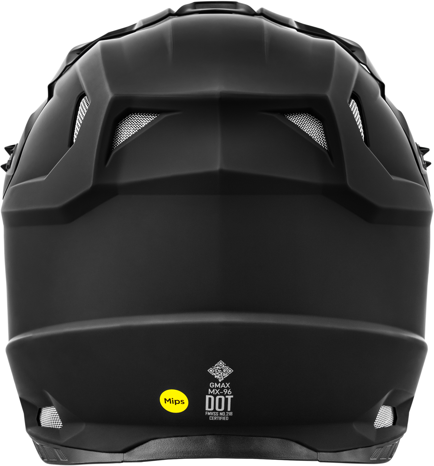 GMAX Mx 96 Solid Helmet Matte Black XS – Lightweight DOT - Approved Cycling Helmet with MIPS and Advanced Ventilation - Kelly Motorsports