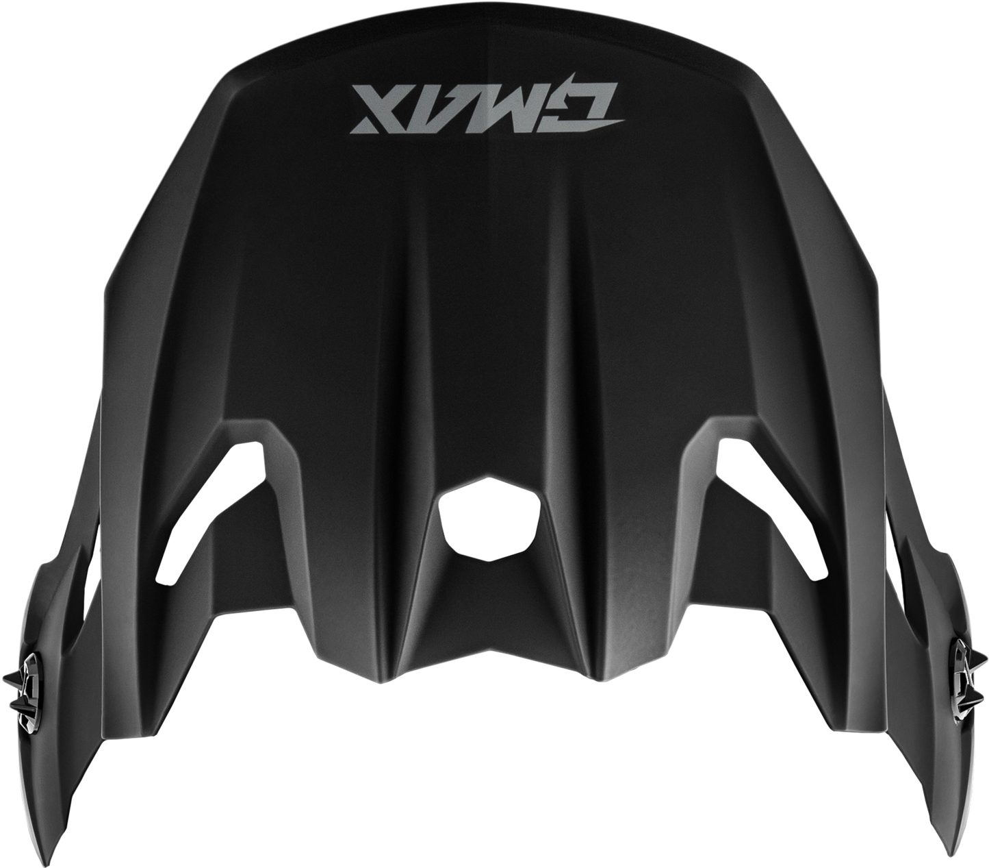 GMAX MX 96 Solid Helmet Visor in Matte Black - Part Number G096002 - Kelly Motorsports