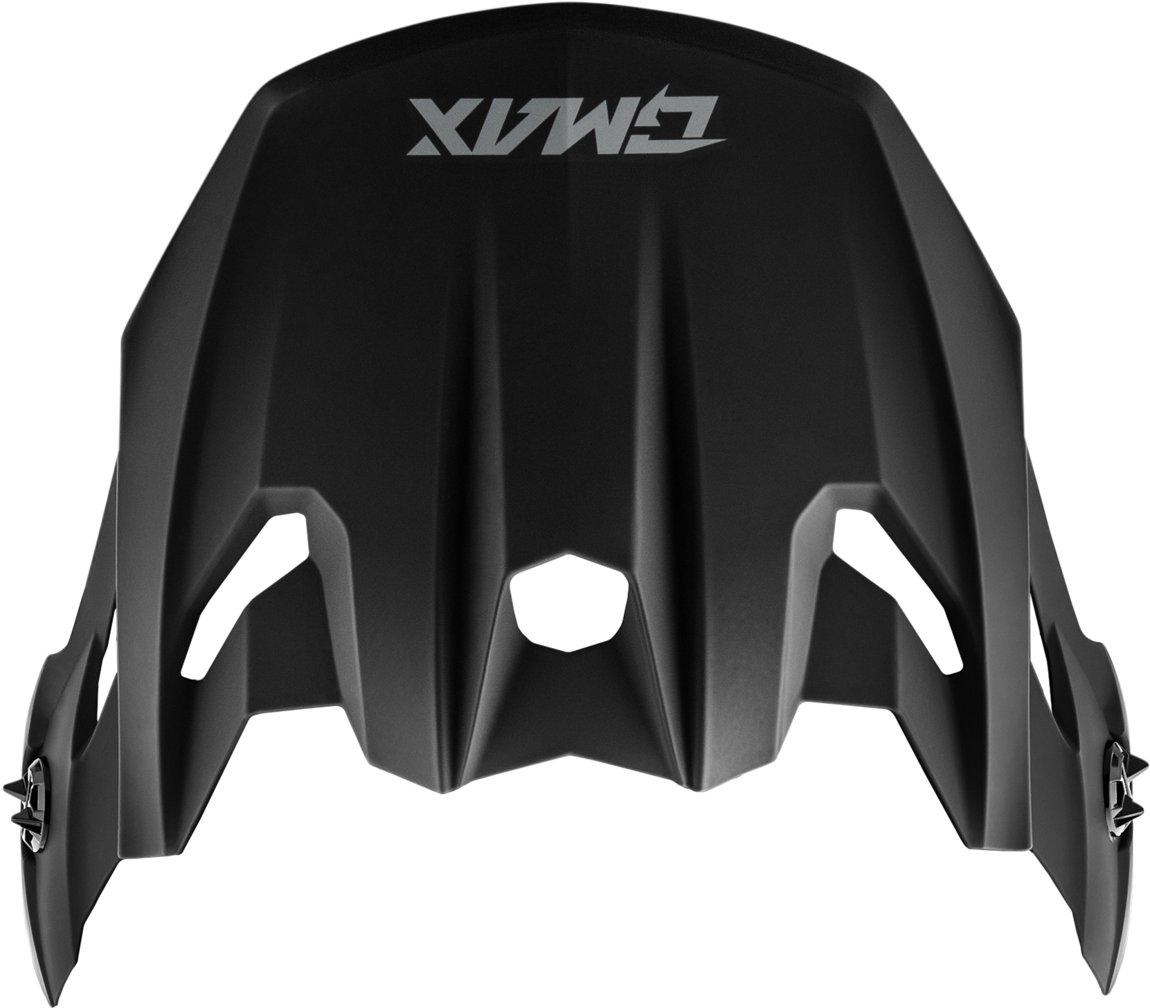 GMAX MX 96 Solid Helmet Visor in Matte Black - Part Number G096002 - Kelly Motorsports