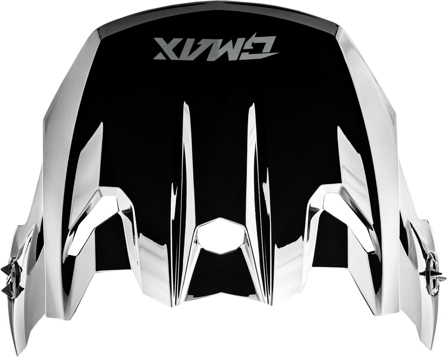 GMAX Mx 96 Solid Helmets Visor in Black (Part Number: G096001) - Kelly Motorsports
