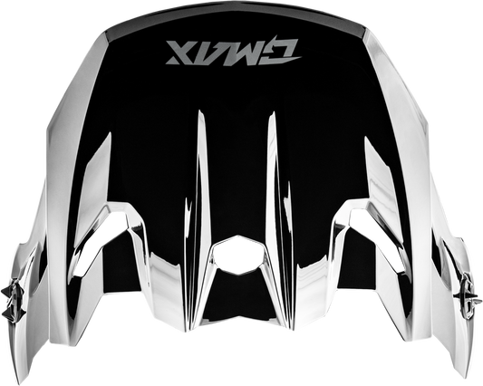 GMAX Mx 96 Solid Helmets Visor in Black (Part Number: G096001) - Kelly Motorsports