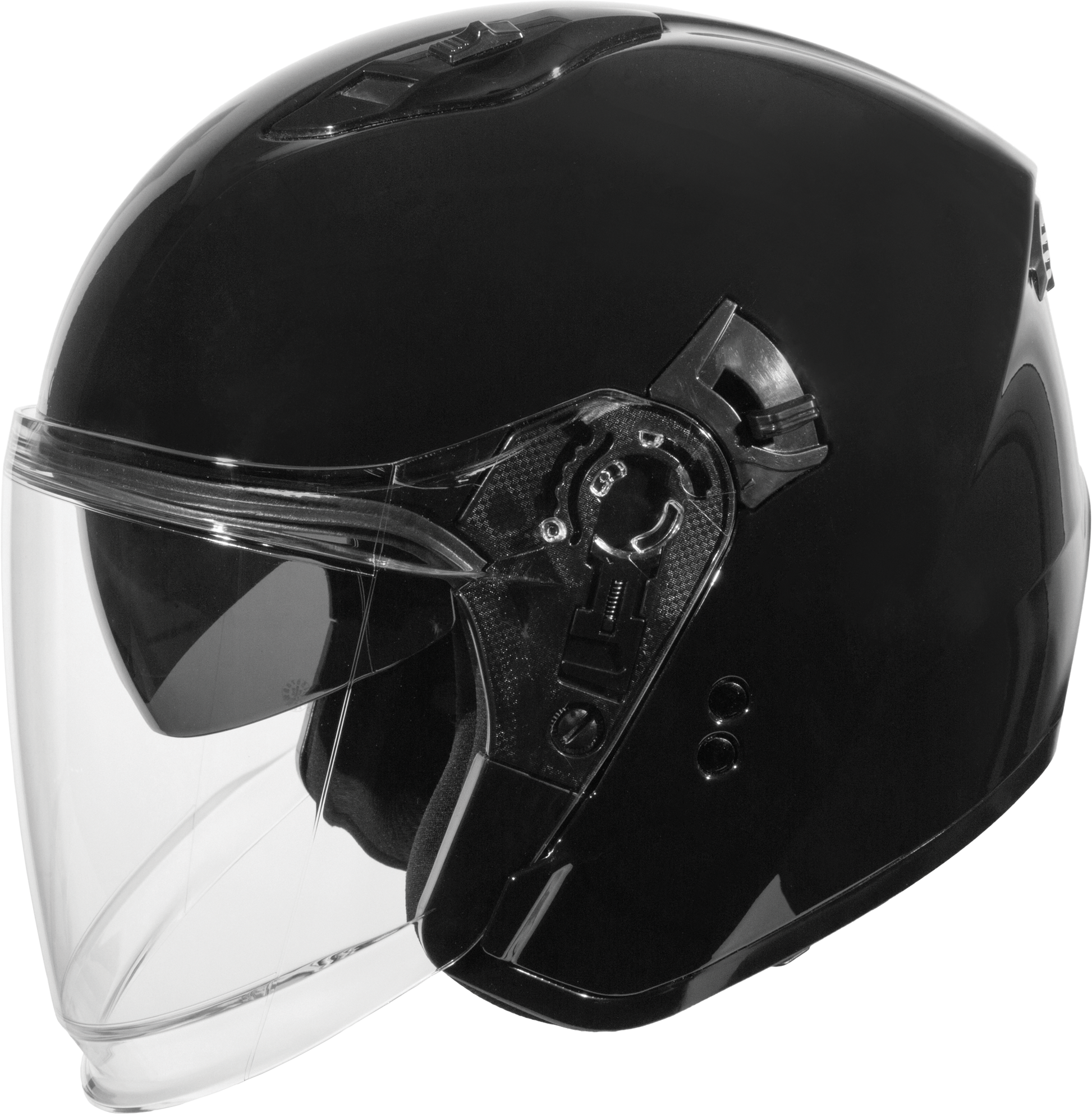 GMAX OF - 87 Helmet with LED Light Black - Model O1187028 - Kelly Motorsports