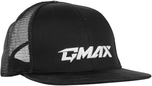 GMAX Snapback Mesh Hat Black - One Size Adjustable Cap - Kelly Motorsports