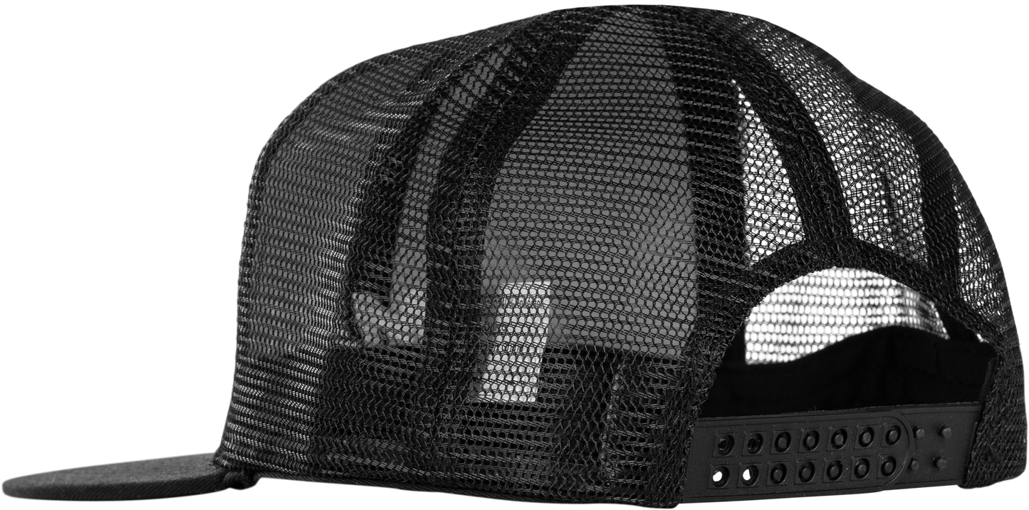 GMAX Snapback Mesh Hat Black - One Size Adjustable Cap - Kelly Motorsports