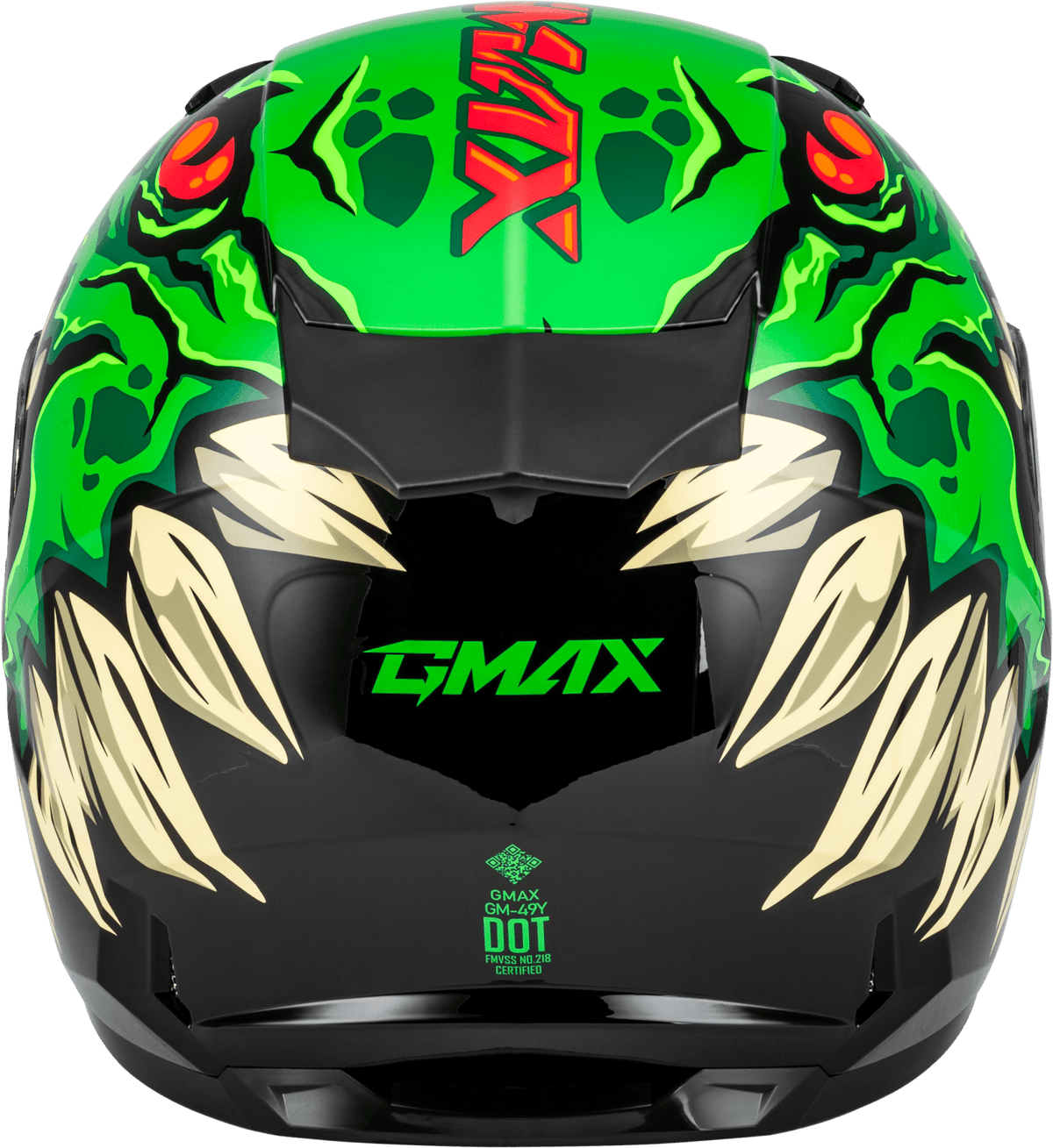 GMAX Youth GM-49Y Drax Helmet DOT 5-Colors & Snow Option on 2 Colors - Kelly Motorsports