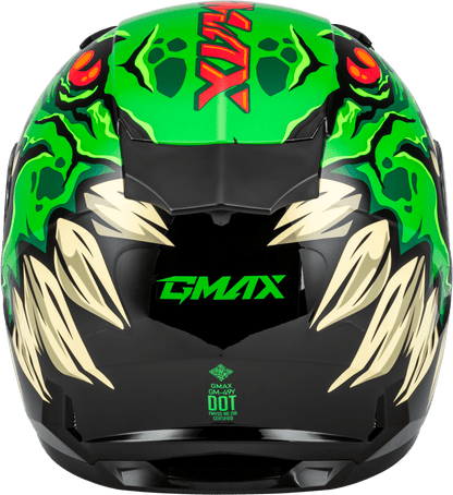 GMAX Youth GM-49Y Drax Helmet DOT 5-Colors & Snow Option on 2 Colors - Kelly Motorsports
