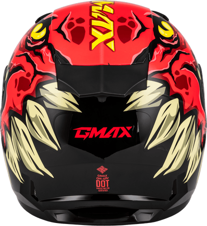 GMAX Youth GM-49Y Drax Helmet DOT 5-Colors & Snow Option on 2 Colors - Kelly Motorsports