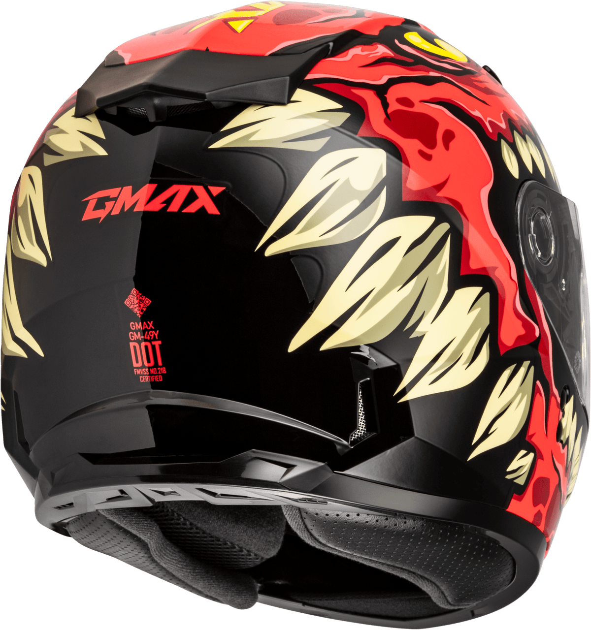 GMAX Youth GM-49Y Drax Helmet DOT 5-Colors & Snow Option on 2 Colors - Kelly Motorsports