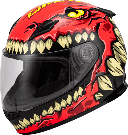 GMAX Youth GM-49Y Drax Helmet DOT 5-Colors & Snow Option on 2 Colors - Kelly Motorsports