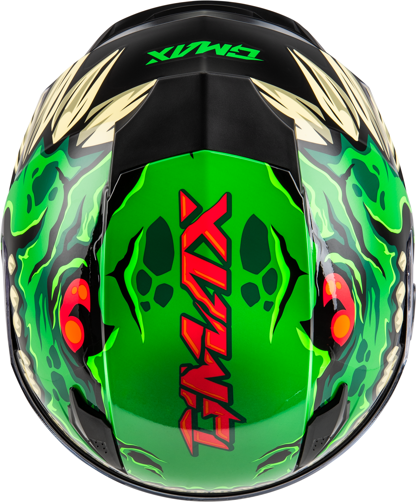 GMAX Youth GM - 49Y Drax Snow Helmet in Green with Adjustable Fit and Anti - Fog Shield - Kelly Motorsports