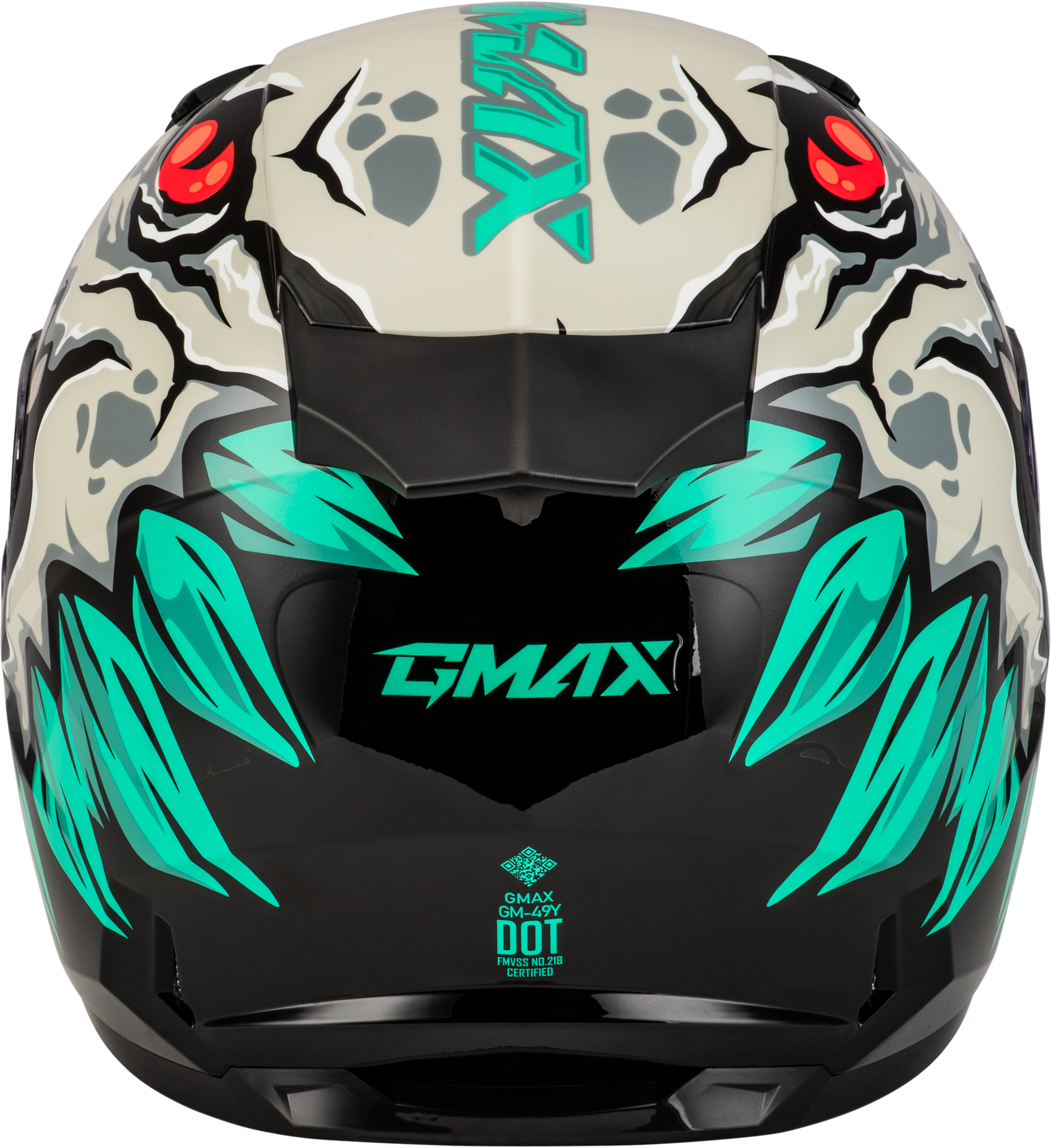 GMAX Youth GM - 49Y Drax Snow Helmet Silver for Kids - Adjustable Fit & DOT Approved - Kelly Motorsports