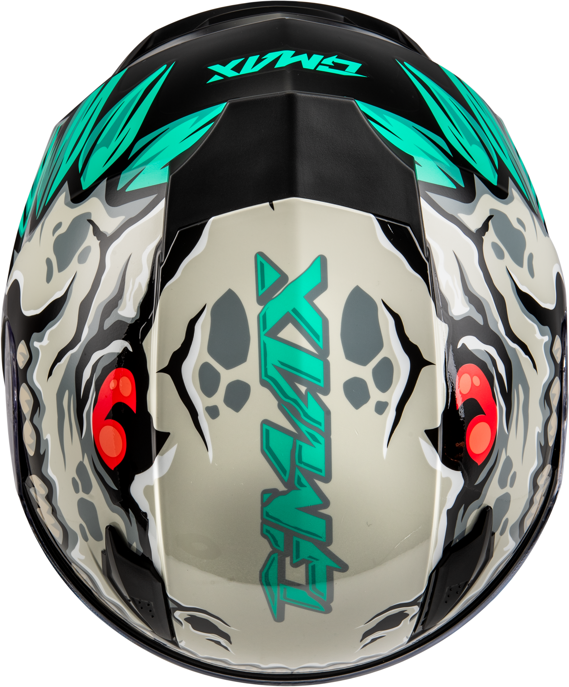 GMAX Youth GM - 49Y Drax Snow Helmet with Adjustable Fit and Anti - Fog Shield - Kelly Motorsports