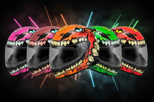 GMAX Youth Monster Helmet Lineup