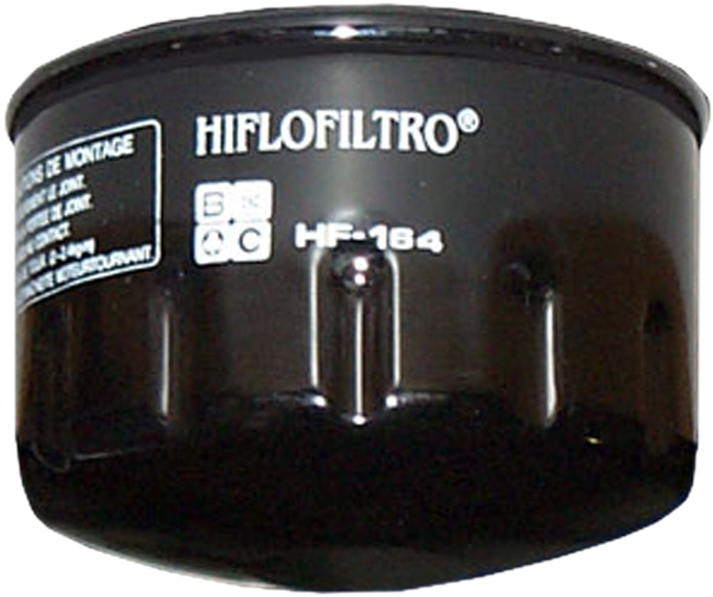 HifloFiltre HF164 Oil Filter for BMW K1600 Series - OEM Replacement with Safety Wire Provision - Kelly Motorsports