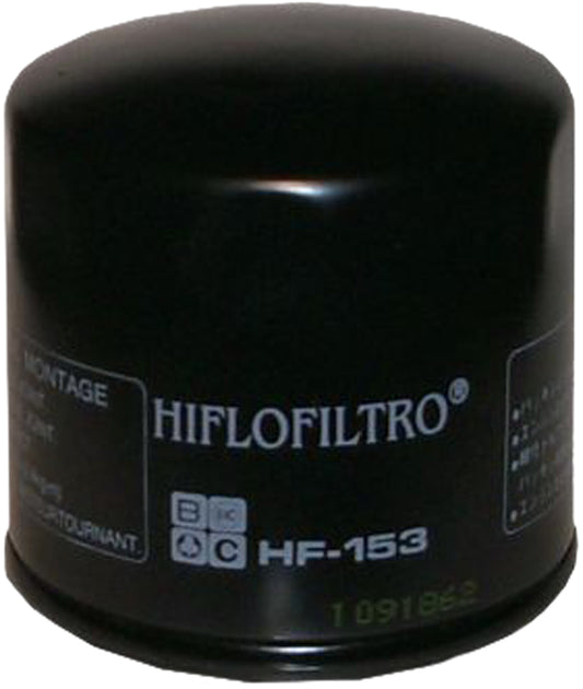 HIFLOFILTRO HF153 Oil Filter for Ducati Motorcycles – OEM Replacement with Welded Nut and Safety Wire Provisions - Kelly Motorsports