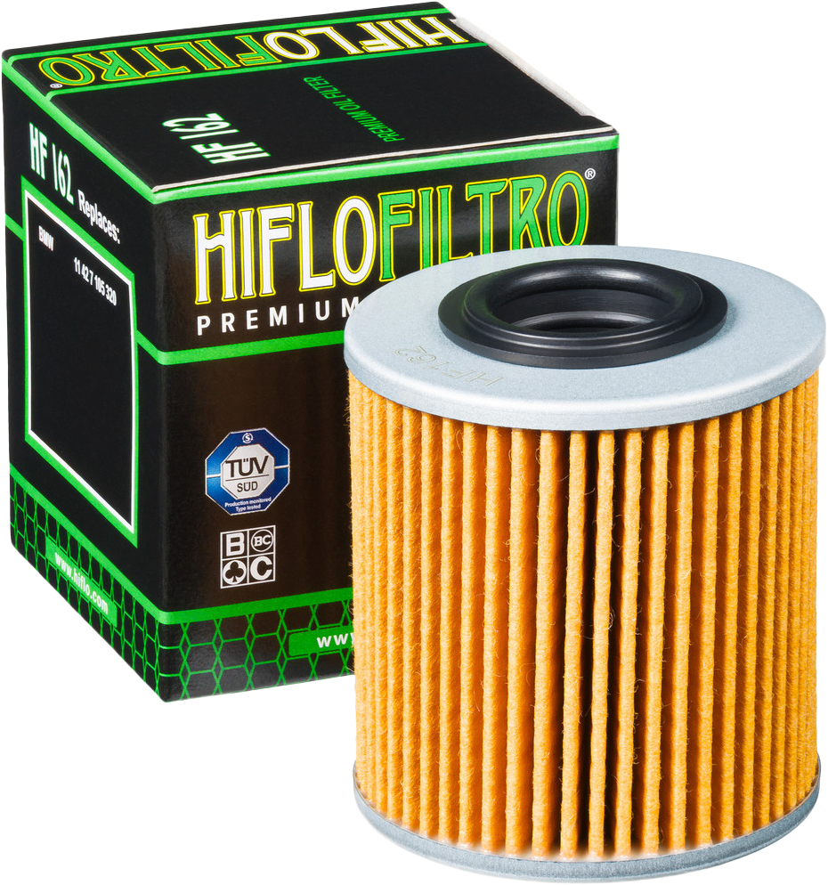 HIFLOFILTRO HF162 Oil Filter for Motorcycle Engines - Kelly Motorsports