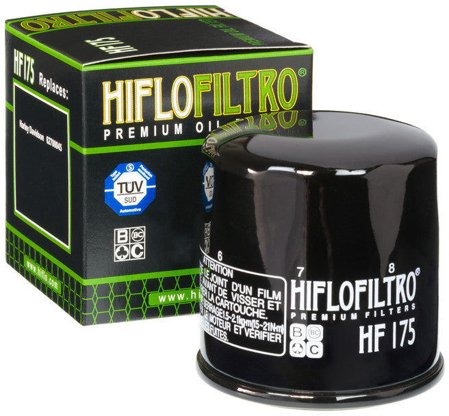 HIFLOFILTRO HF175 Oil Filter for Indian and Harley - Davidson Motorcycles - Kelly Motorsports