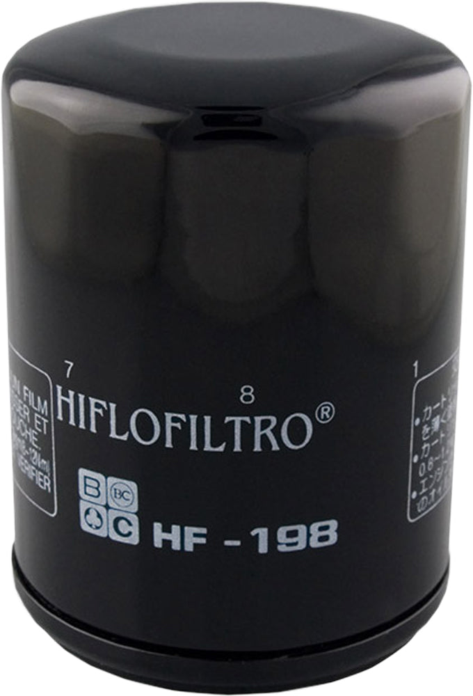 HIFLOFILTRO HF198 Oil Filter for Victory and Polaris Models - Kelly Motorsports