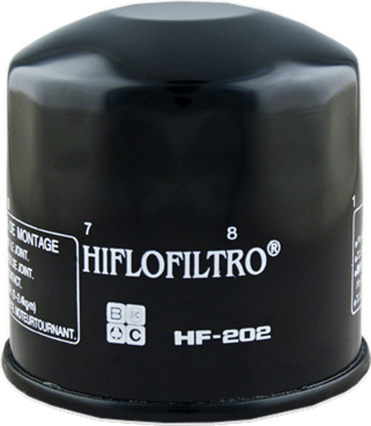 HIFLOFILTRO HF202 Oil Filter for Honda VFR750F, VT1100C, VF700C Magna Models - Kelly Motorsports