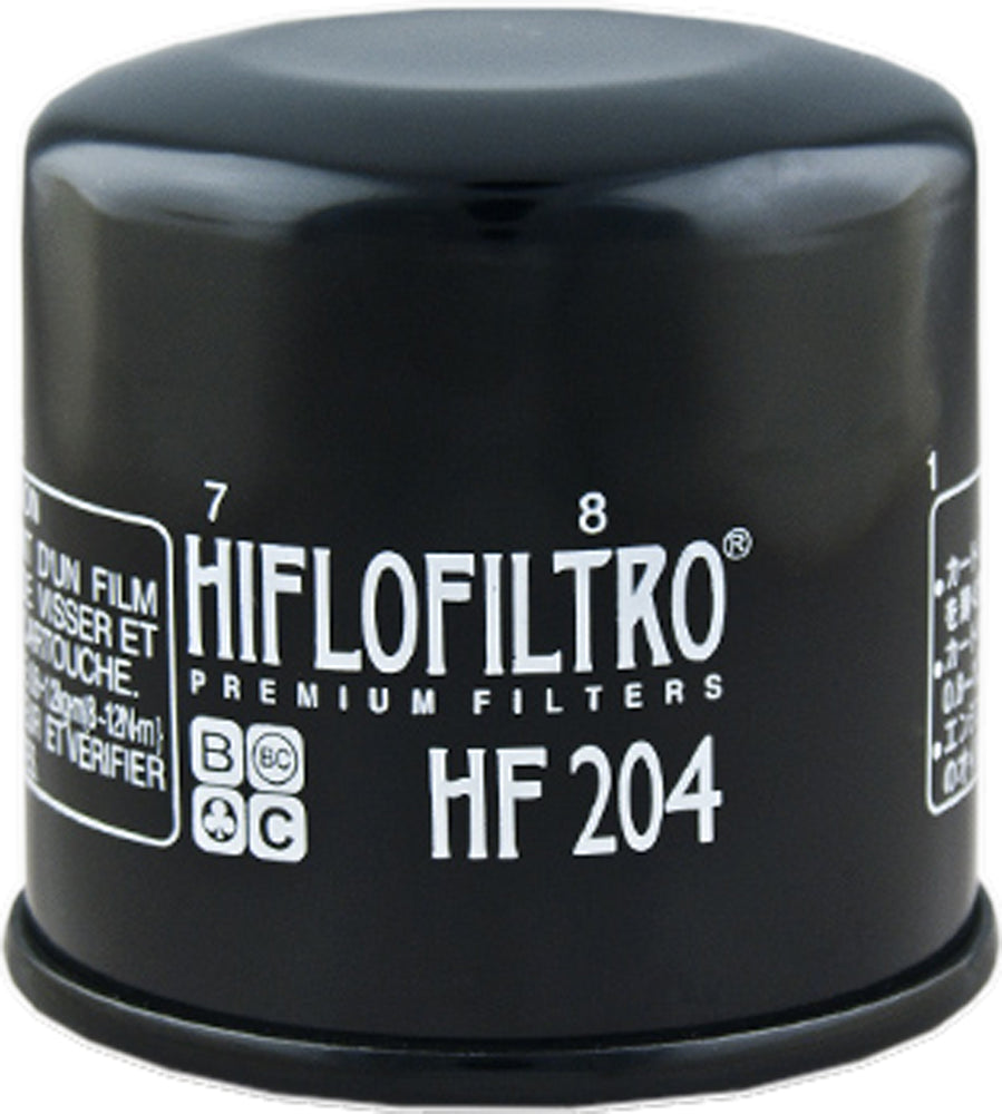 HifloFiltro HF204 Oil Filter for Yamaha, Triumph, and Honda Motorcycles - Kelly Motorsports