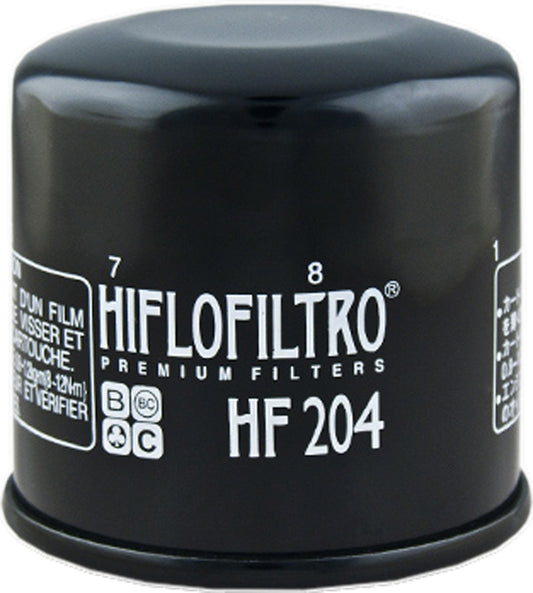 HifloFiltro HF204 Oil Filter for Yamaha, Triumph, and Honda Motorcycles - Kelly Motorsports
