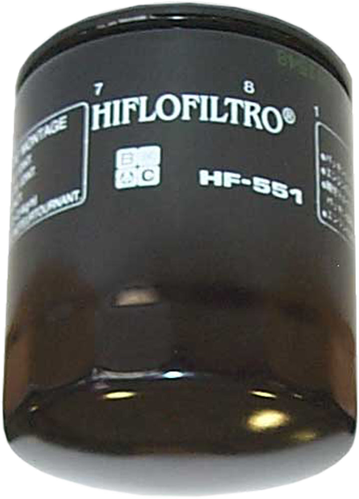HifloFiltro HF551 Oil Filter for Moto Guzzi - OEM Replacement with Premium Quality - Kelly Motorsports
