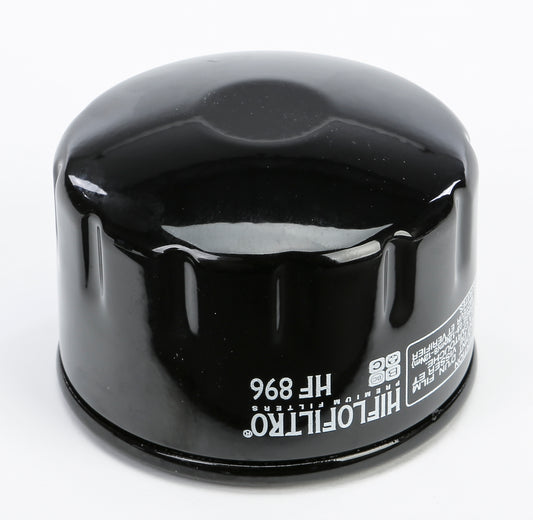 HIFLOFILTRO HF896 Oil Filter for Motorcycles - OEM Replacement with Race - Ready Features - Kelly Motorsports