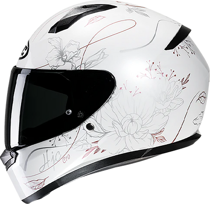 HJC C10 Epik Motorcycle Helmet with Advanced Ventilation and UV Shield - Part Number FP54NUS4008V - Kelly Motorsports