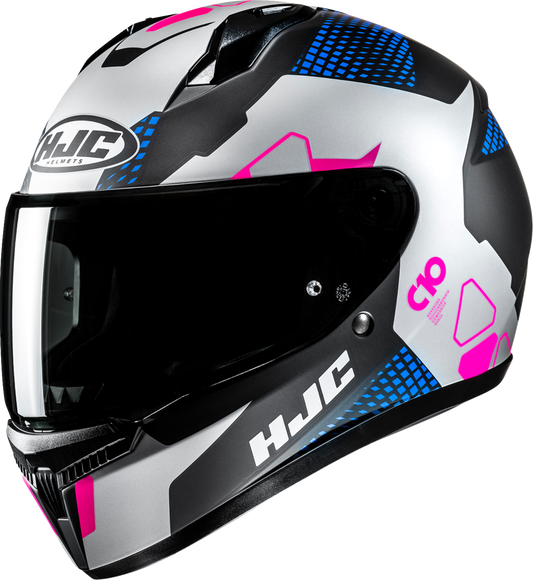 HJC C10 Helmet - Aspa MC28SF with Advanced Ventilation and UV - Protection - Kelly Motorsports