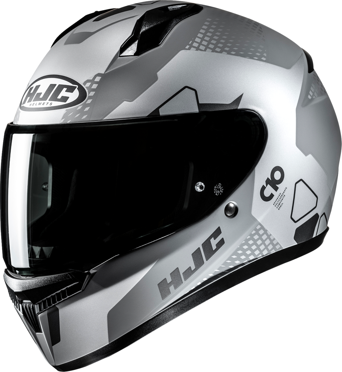 HJC C10 Helmet Aspa MC5SF - XS FP54NUS38S5V - Lightweight Motorcycle Helmet with Advanced Ventilation and UV Protection - Kelly Motorsports