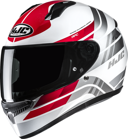 HJC C10 Helmet Hiper MC1 Large FP54NUS6D01V – Lightweight Motorcycle Helmet with Advanced Ventilation and Enhanced Vision - Kelly Motorsports