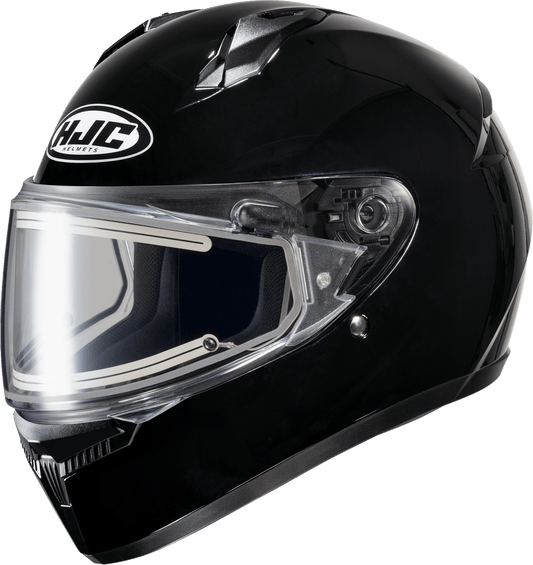 HJC C10 Snow Helmet - Electric Solid Black, Small FP54EUS4XBKV - Kelly Motorsports