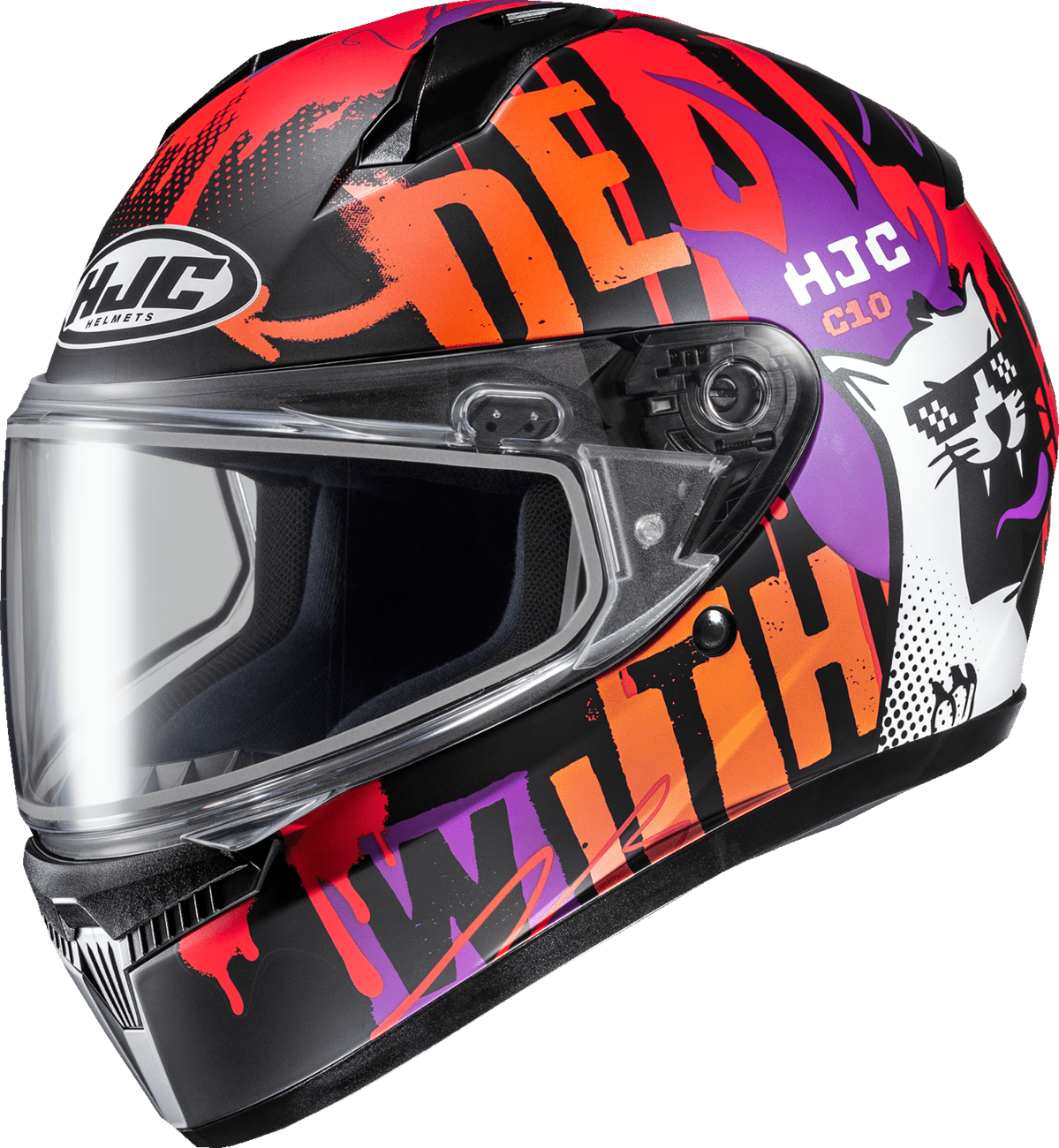 HJC C10 Snow Helmet FP54SUS4CS7V with Dual Pane Shield and Advanced Ventilation System - Kelly Motorsports