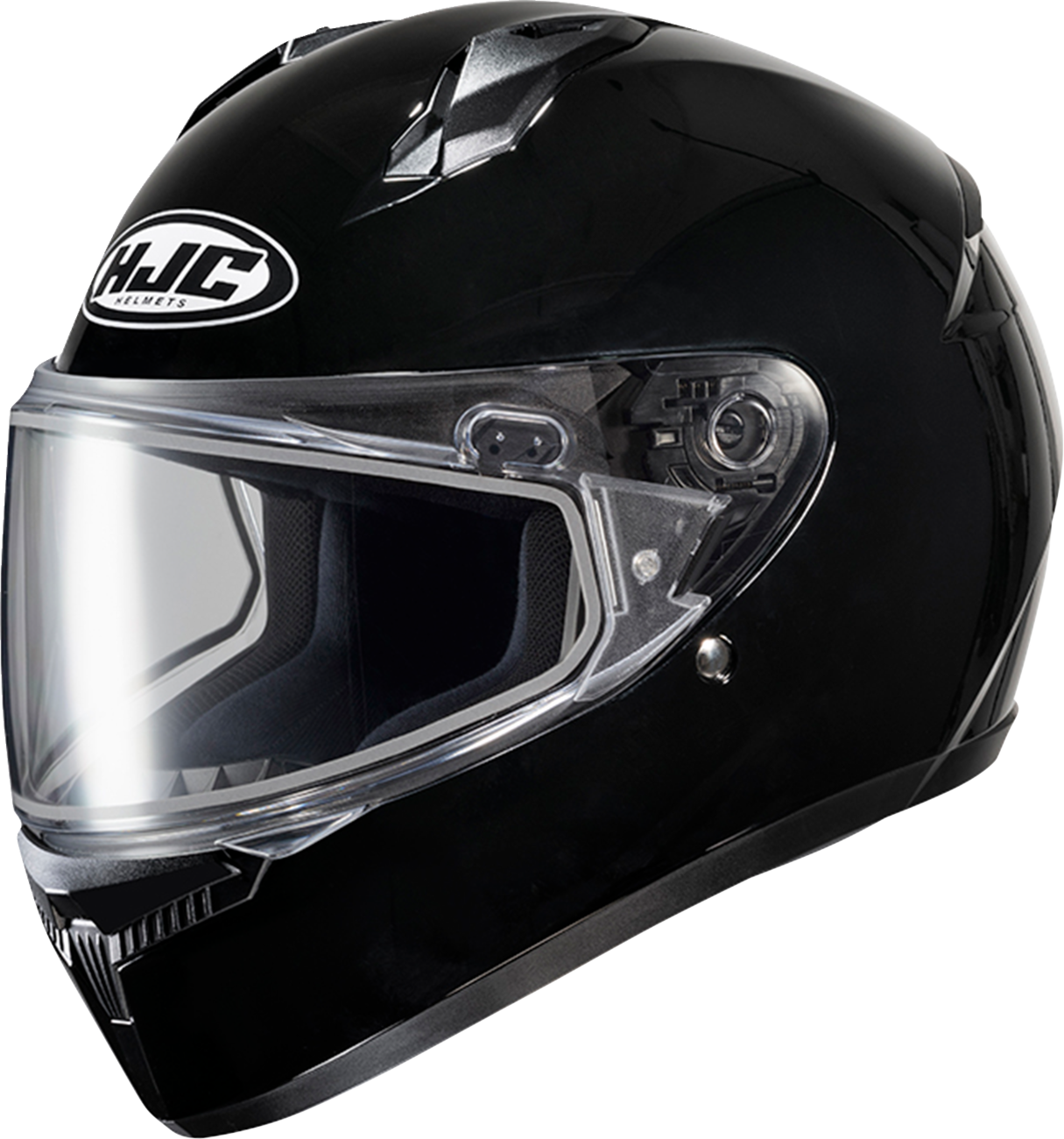 HJC C10 Snow Helmet - Solid Black, Dual Pane Shield, 2XL FP54SUS8XBKV - Kelly Motorsports