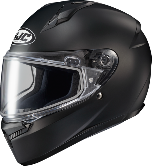 HJC C10 Snow Helmet Solid Dual Pane Semi - Flat Black 2XL - FP54SUS8XBSV - Kelly Motorsports