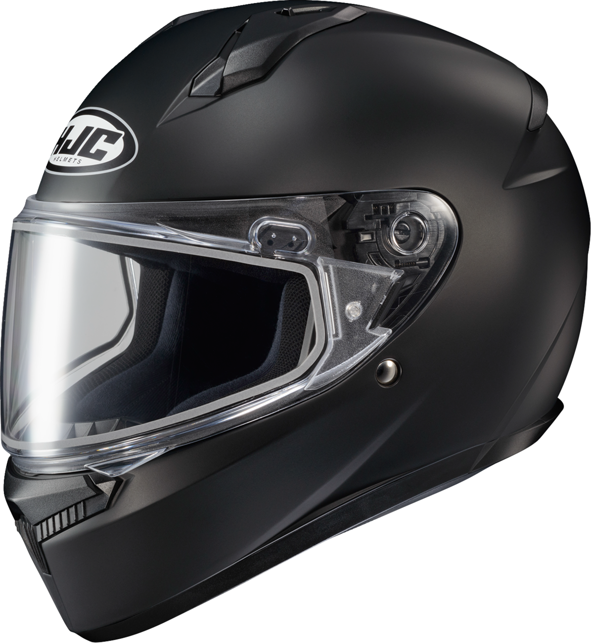 HJC C10 Snow Helmet - Solid Semi - Flat Black - Small FP54SUS4XBSV - Kelly Motorsports