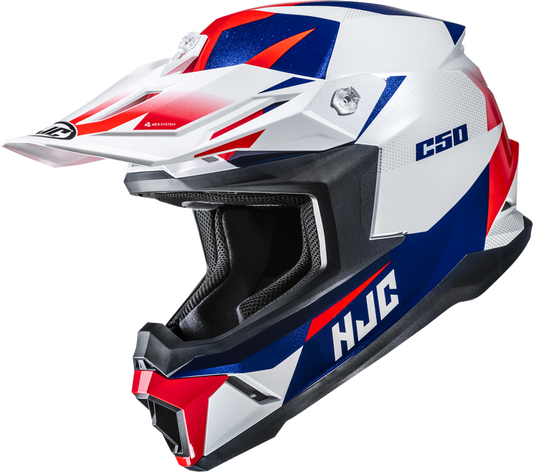 HJC C50 Helmet - Slide - MC21 - XS MP46NUS3321V - Kelly Motorsports