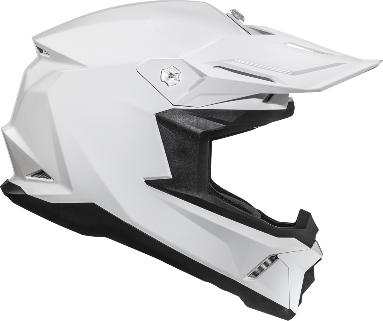 HJC C50 Helmet - Solid White Large (Part No. MP46NUS6PWHV) - Kelly Motorsports