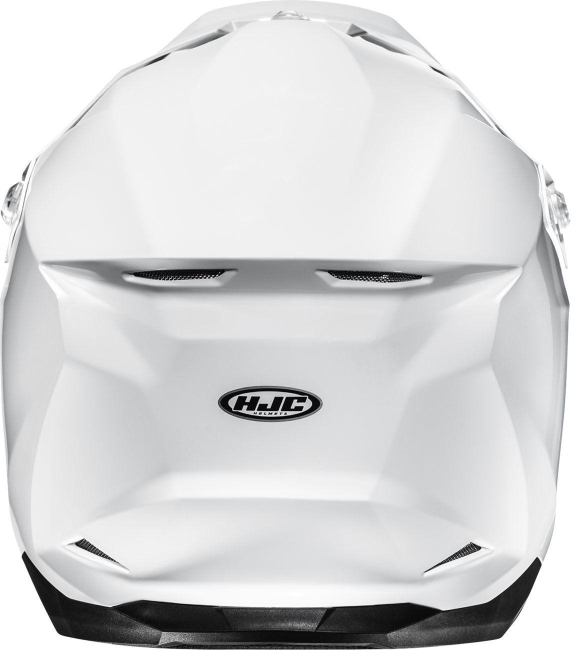 HJC C50 Helmet - Solid White, Medium - Advanced Polycarbonate Shell with Ventilation System - Kelly Motorsports