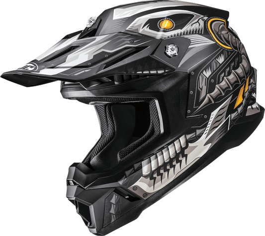 HJC C50 Mecha Beast Motorcycle Helmet - MC5SF, XS, Advanced Polycarbonate Shell - Kelly Motorsports