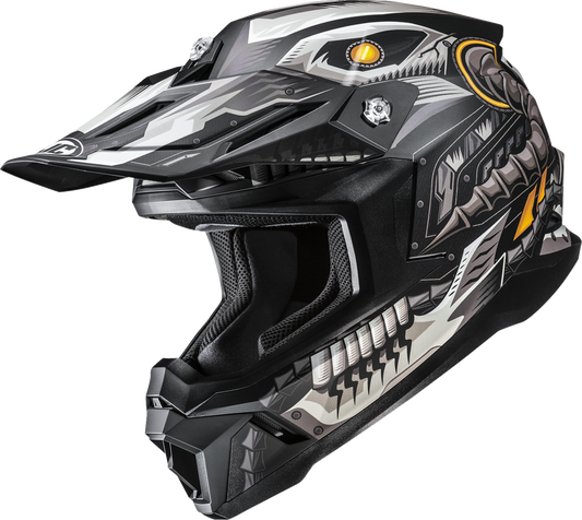 HJC C50 Mecha Beast Motorcycle Helmet - Model MP46NUS70S5V, XL - Kelly Motorsports