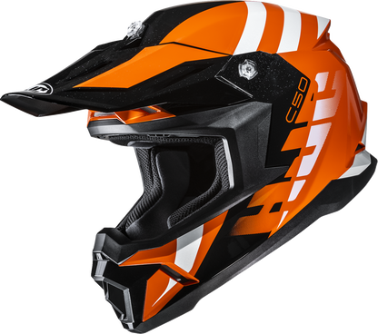 HJC C50 Mirage Motorcycle Helmet - MC7, 2XL, Part Number MP46NUS8207V - Kelly Motorsports