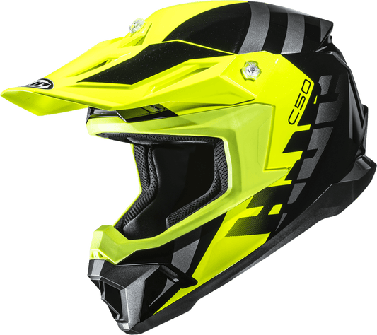 HJC C50 Mirage Motorcycle Helmet (Part No. MP46NUS62H3V) - Large - Kelly Motorsports