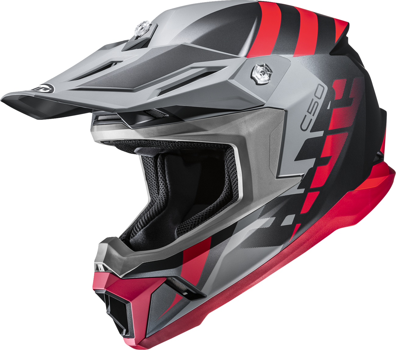 HJC C50 Mirage Motorcycle Helmet with Advanced Ventilation System and Removable Pads – Size 2XL, Part MP46NUS82S1V - Kelly Motorsports