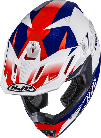 HJC C50 Slide Helmet MC21 2XL with Advanced Ventilation and Comfort Features - Kelly Motorsports