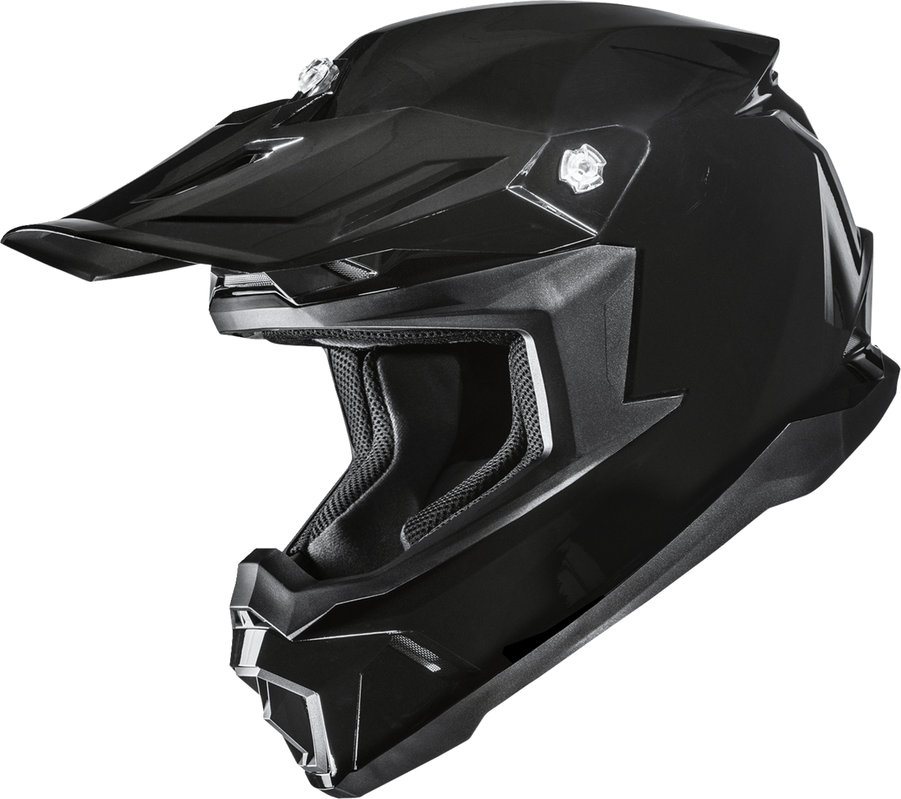 HJC C50 Solid Black Motorcycle Helmet - XS MP46NUS3METV - Kelly Motorsports