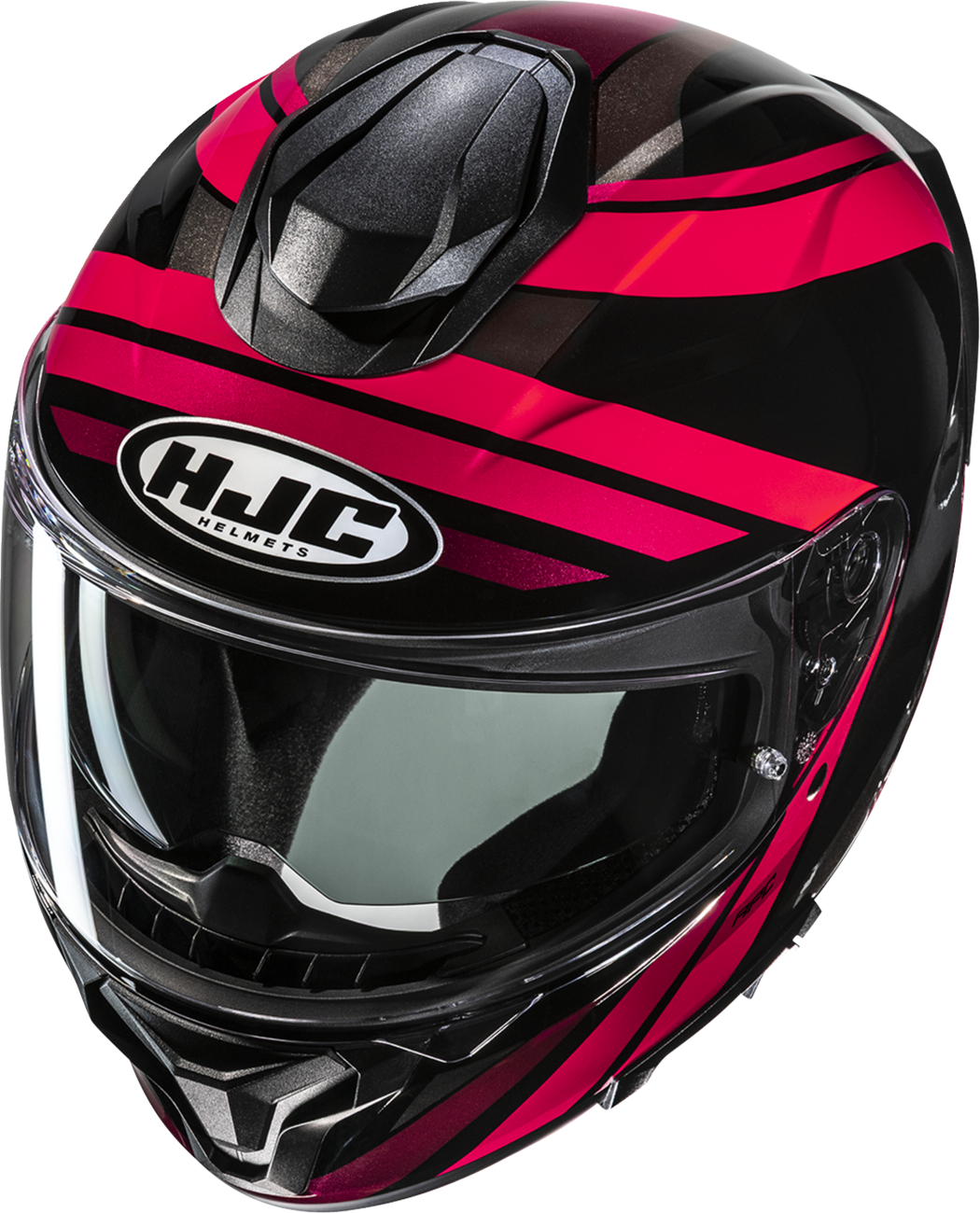 HJC C71 Faber Motorcycle Helmet - Model FP69NUS6201V, Large - Kelly Motorsports