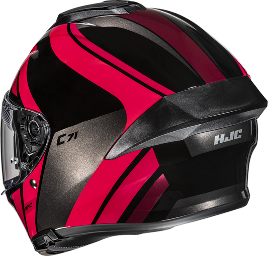 HJC C71 Faber Motorcycle Helmet with Pinlock - Ready Shield and Advanced Ventilation - Model FP69NUS5201V - Kelly Motorsports