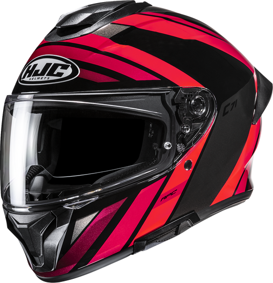 HJC C71 Faber Motorcycle Helmet with Pinlock - Ready Shield and Advanced Ventilation - Model FP69NUS5201V - Kelly Motorsports